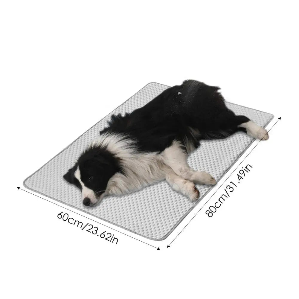 Cooling Pet Mat Travel Dog Bed Breathable