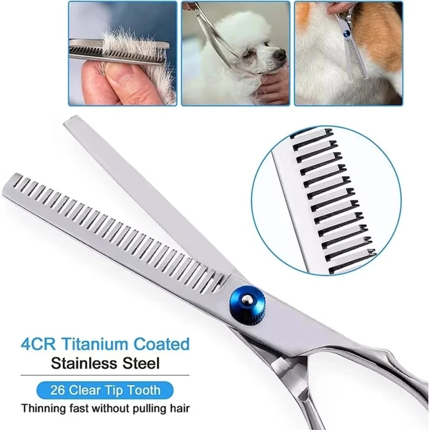 New Safety Pet Grooming Scissors Round  Professional