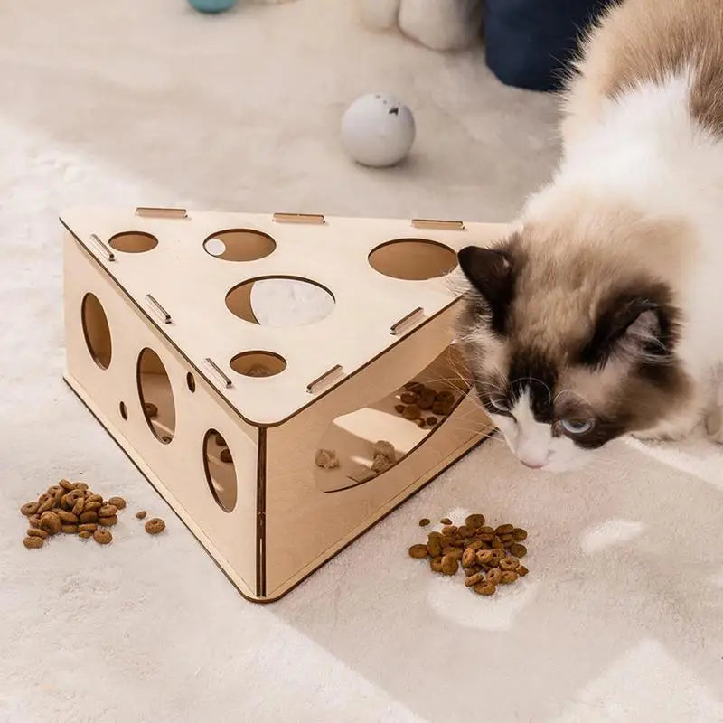 Cat Puzzle Toys Slow Feeder Toy Food Dispenser