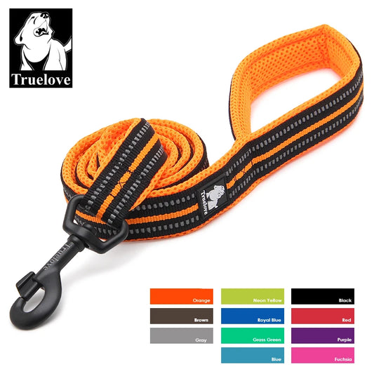 Soft Pet Leash Reflective Nylon Mesh