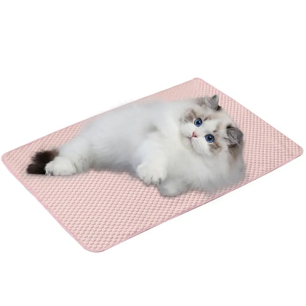 Cooling Pet Mat Travel Dog Bed Breathable