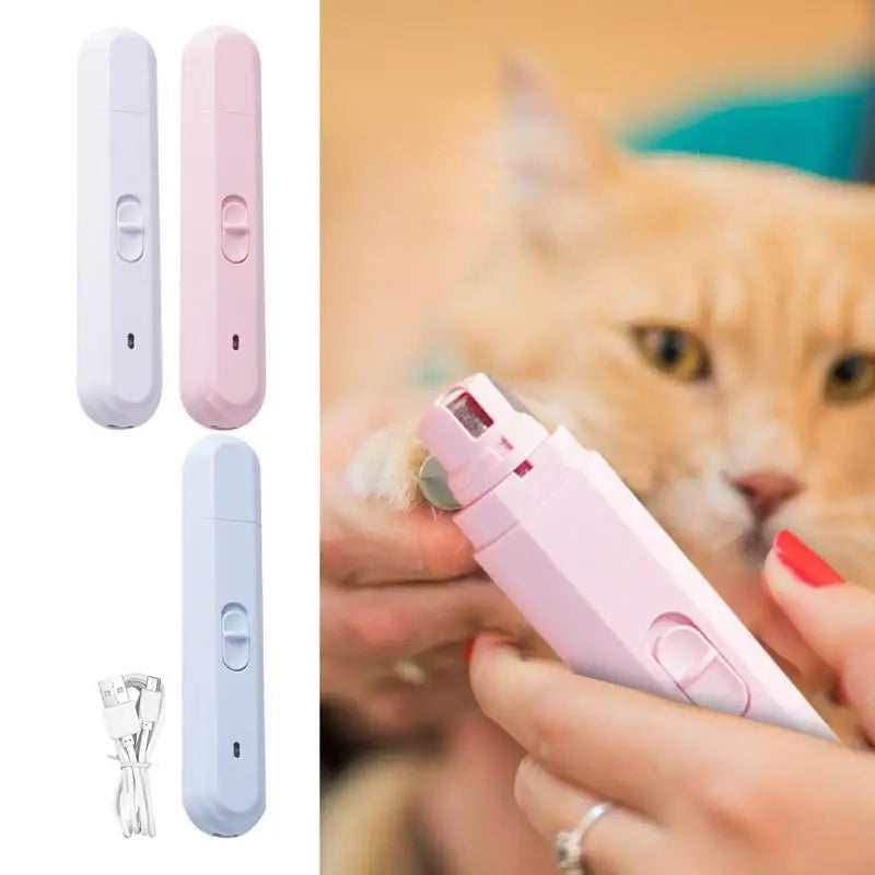 Electric Cat Nail Clipper Quiet Dog Electric Nails