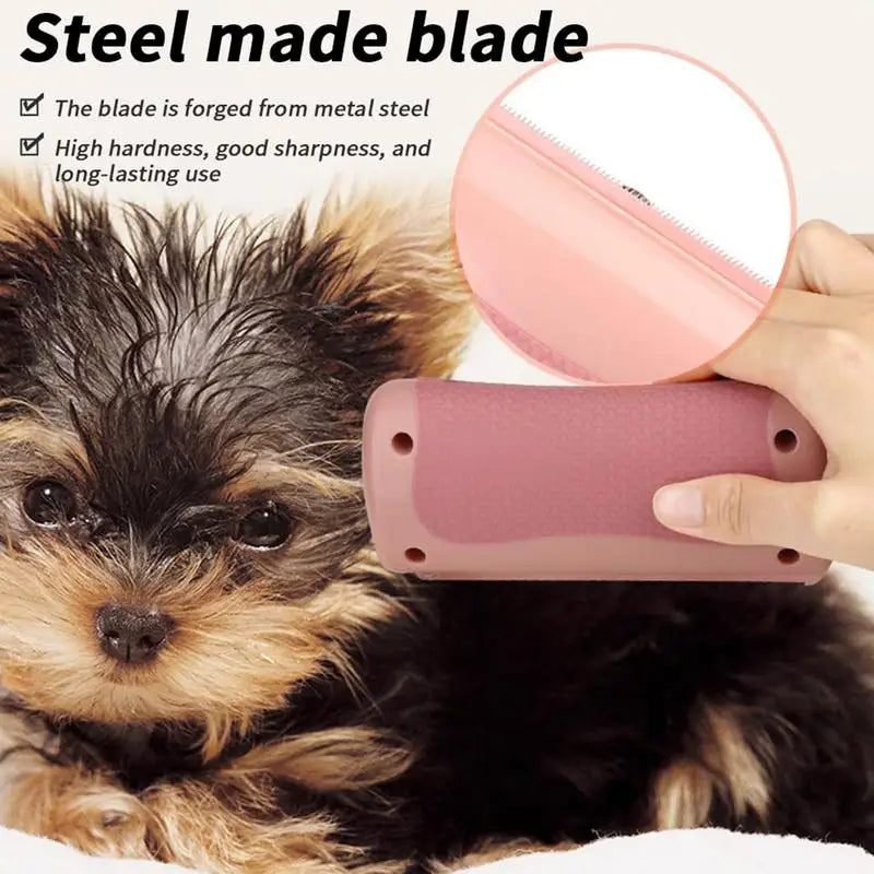 Multifunctional Pet Deshedding Brush Ergonomic