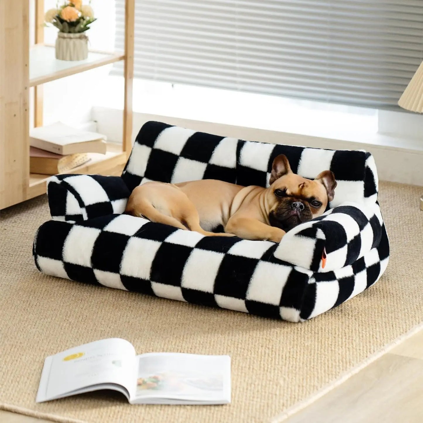 Pet Couch Bed 26×19×13 Inch Washable Cat Bed