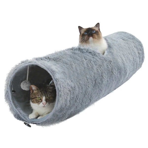 Collapsible Cat Tunnel Tube Play Tent Cat Toy