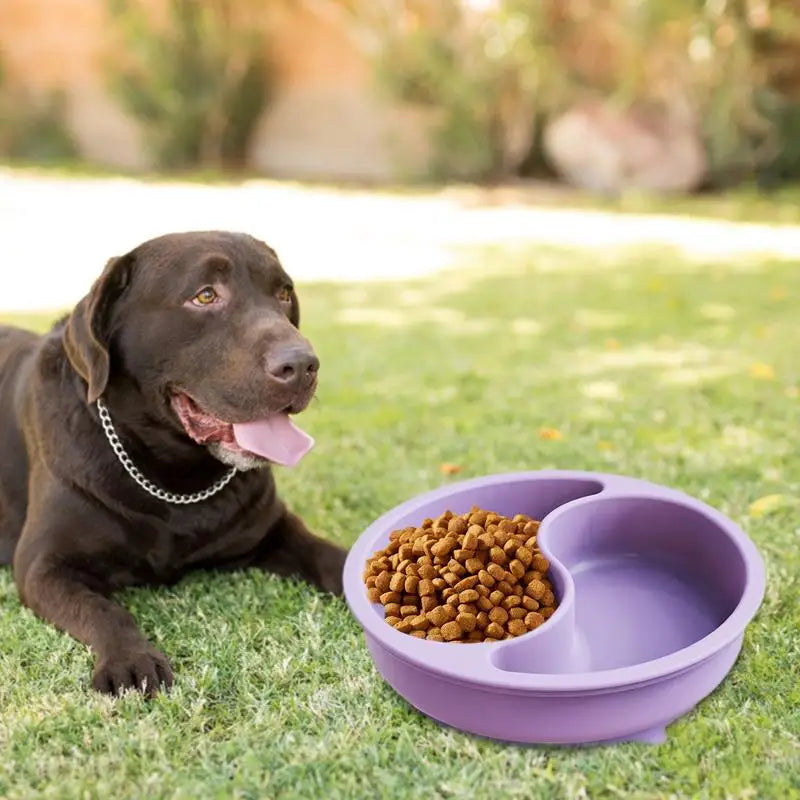 New Pet Dog Feeder Food And Water Bowl