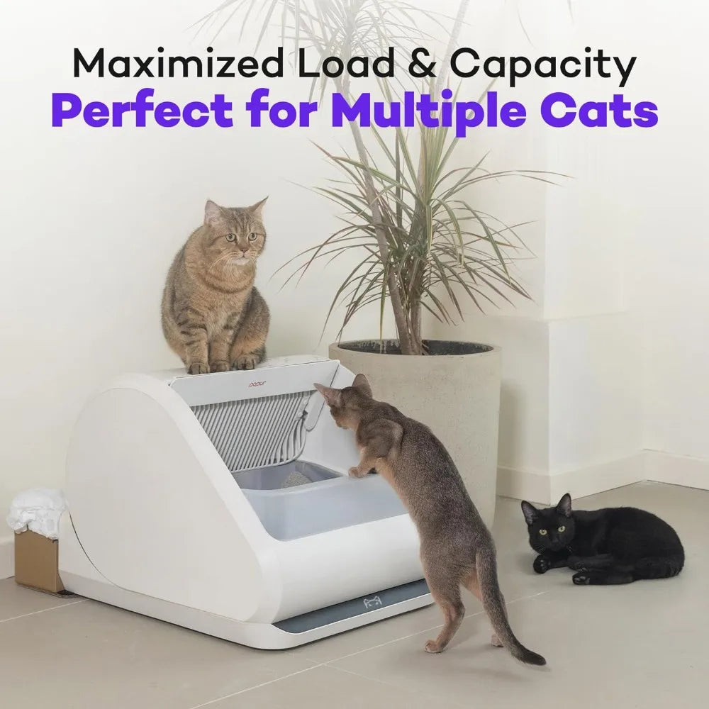 33 Lbs. Load Automatic Cats Litter Box