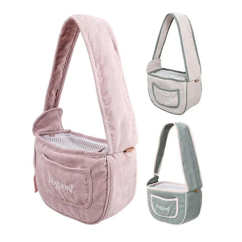 Puppy Sling Dog Outdoor Travel Carrying Carrier