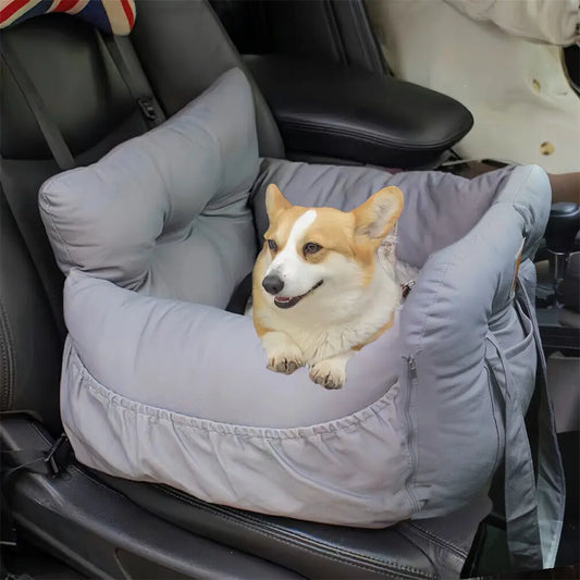 Dog Car Seat with Safety Belt Pet Animal Booster