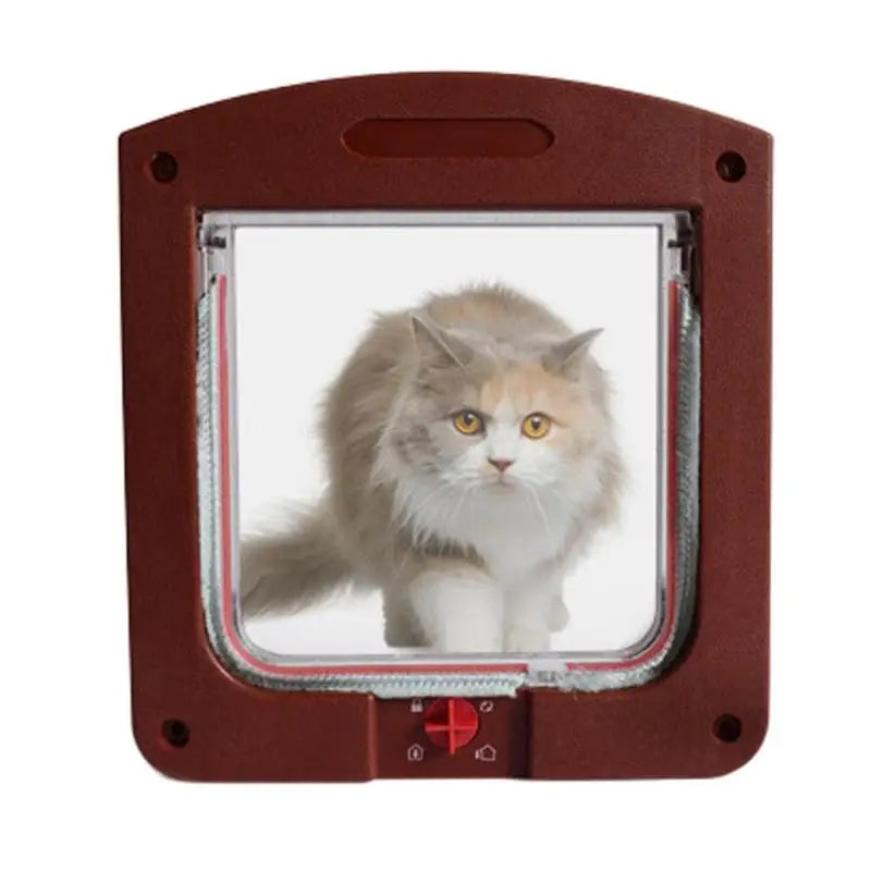 Pet Door 4 Way Locking Large Door Flap