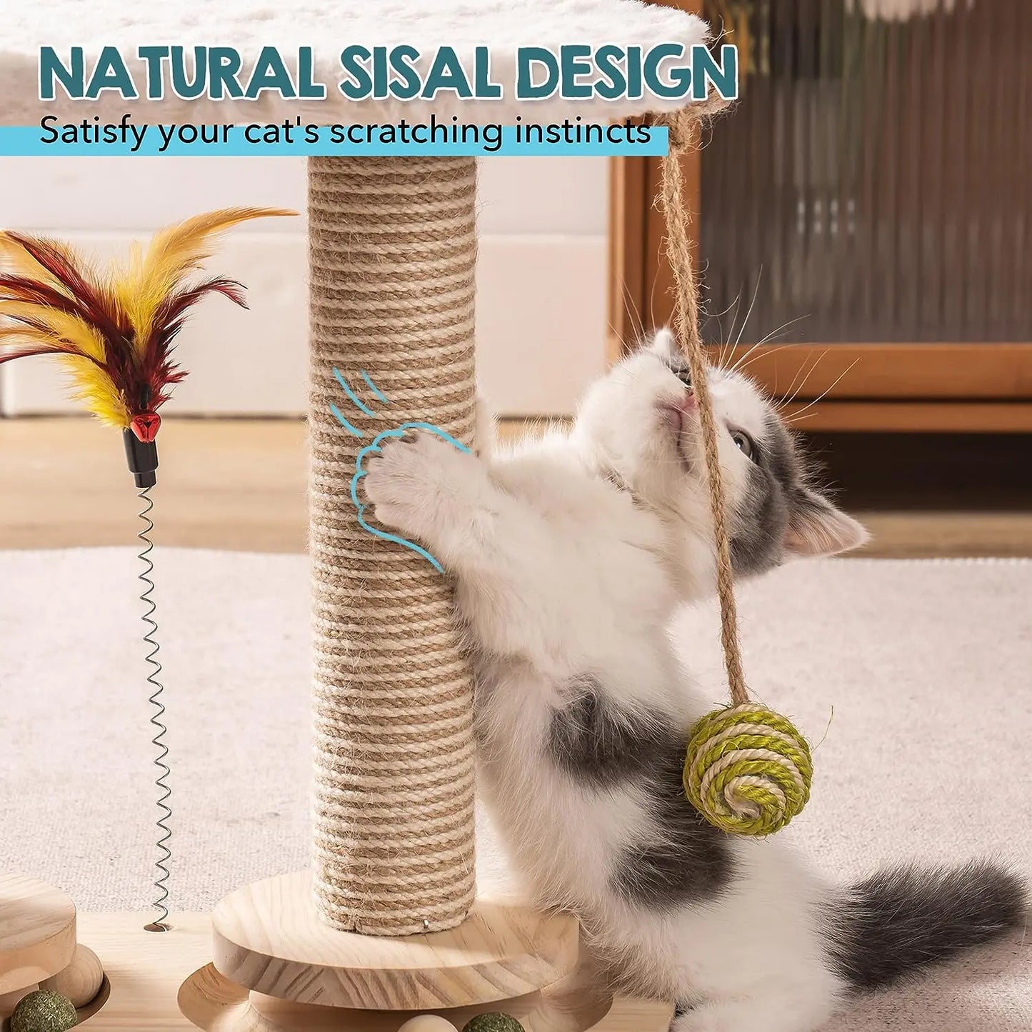 Cat Scratching Post for Indoor Cats