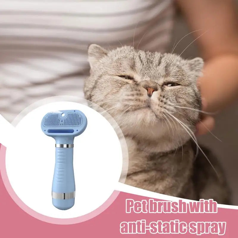 Pet Steam Brush For Dog Multifunctional Cat Steamer