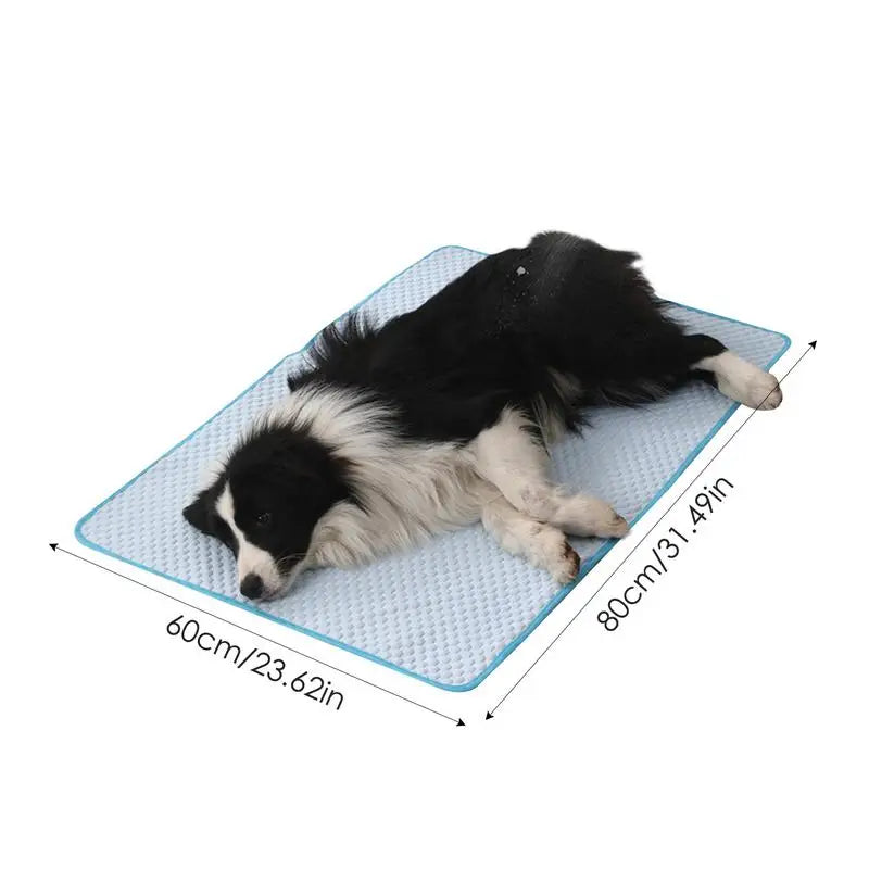 Cooling Pet Mat Travel Dog Bed Breathable