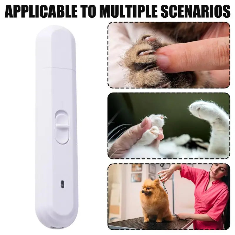 Electric Cat Nail Clipper Quiet Dog Electric Nails