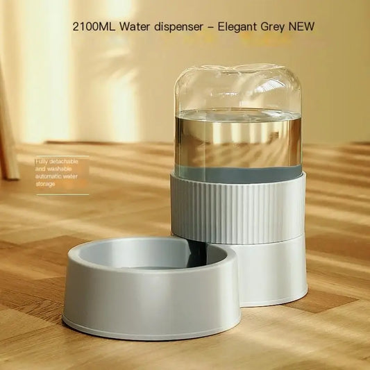 Pet Bowl Automatic Feeder And Water Dispenser