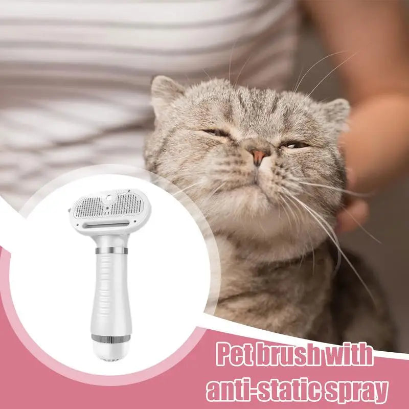 Pet Steam Brush For Dog Multifunctional Cat Steamer