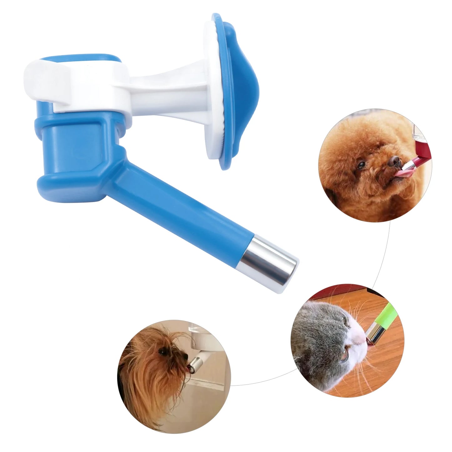 Pet Cat Puppy Dog Drinking Kit Hanging Water Dispenser