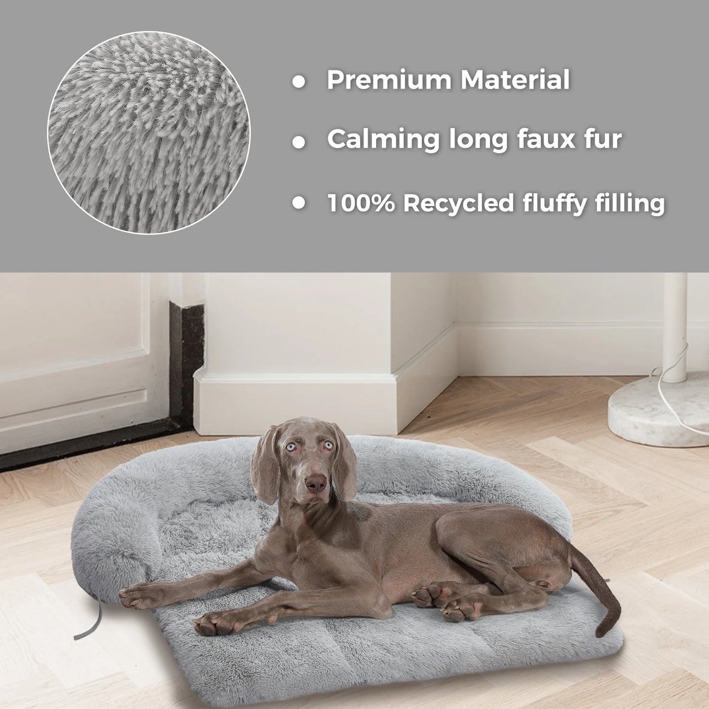 Dog Bed Large Sized Dog Fluffy Dog Bed