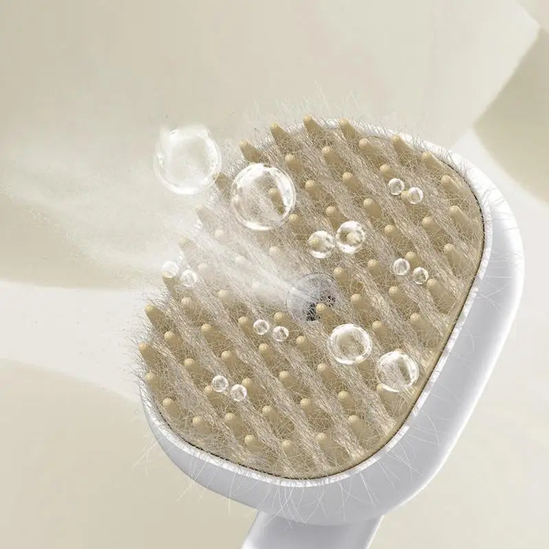 Cat Steam Brush For Shedding Pet Grooming