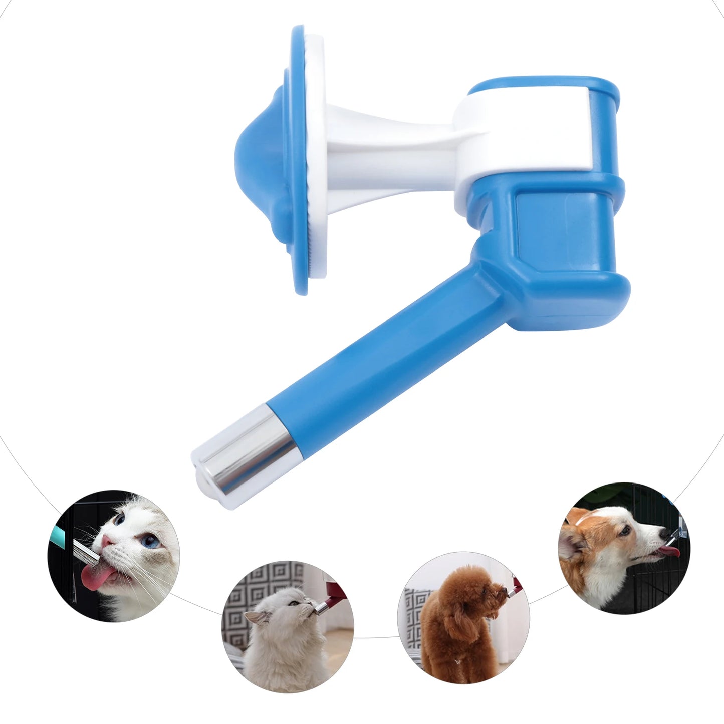 Pet Cat Puppy Dog Drinking Kit Hanging Water Dispenser