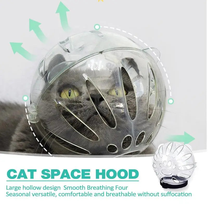 Breathable Cat Dog Muzzle Anti-bite Grooming Mask