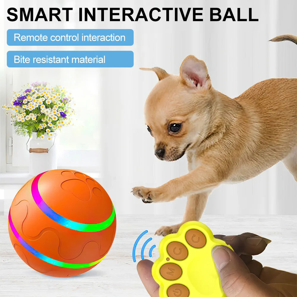 Remote Control Electric Flashing, Rolling, Jumping, Rotating Ball