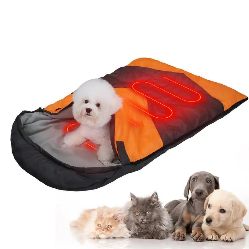 Portable Pet Electric Heating Pad Mat For Hiking