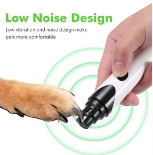 Pet Dog Nail Grinder Professional Electric Rechargeable Trimmer